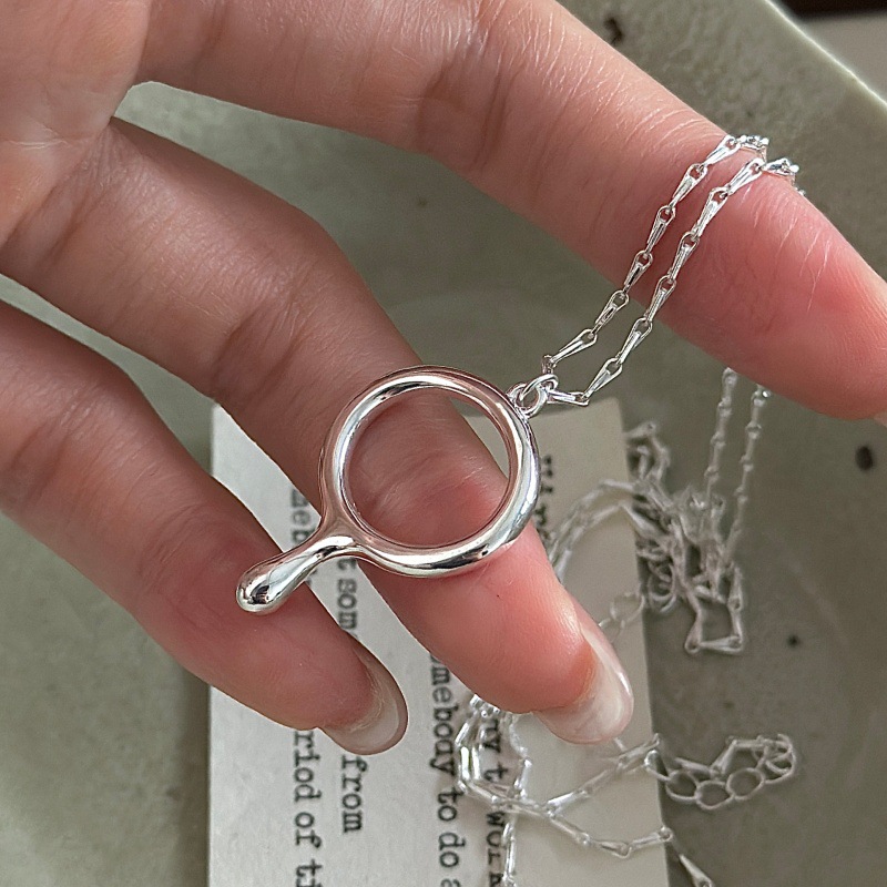 Vintage Fashion Bloggers - Collier en argent Sterling S925 pour
