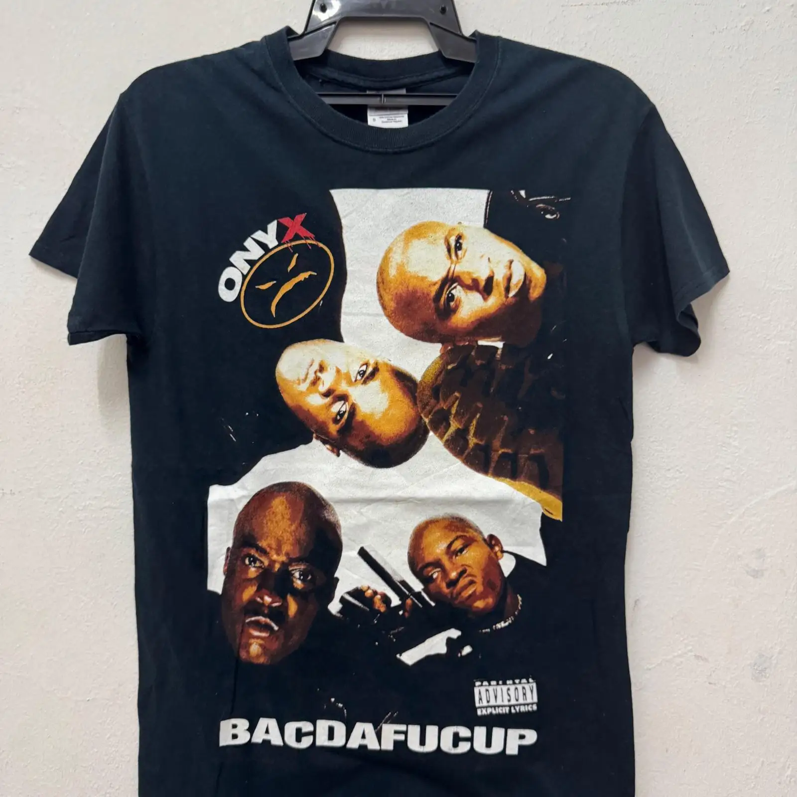 Band Tee Faded 90S - T-shirt vintage des années 90 Onyx