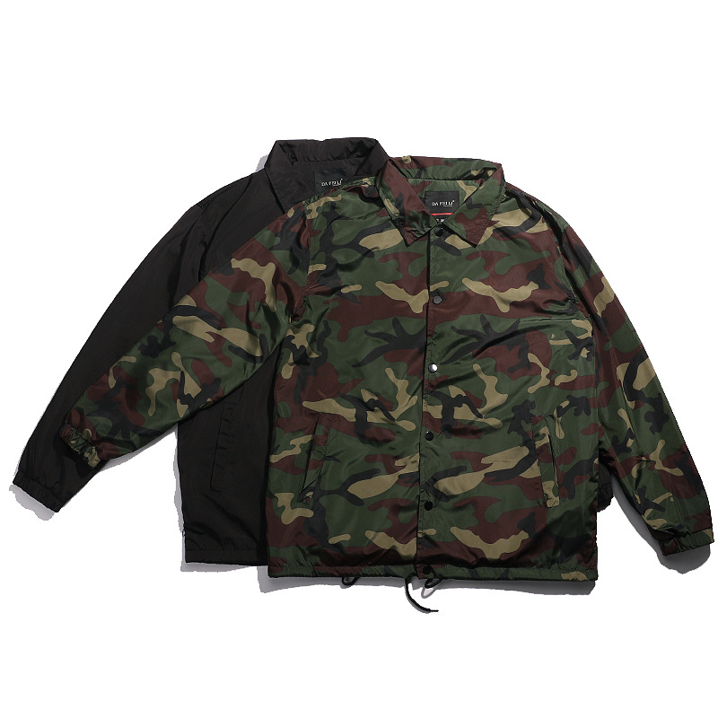 Vintage Windbreaker Nylon - Veste de baseball coupe-vent vintage en
