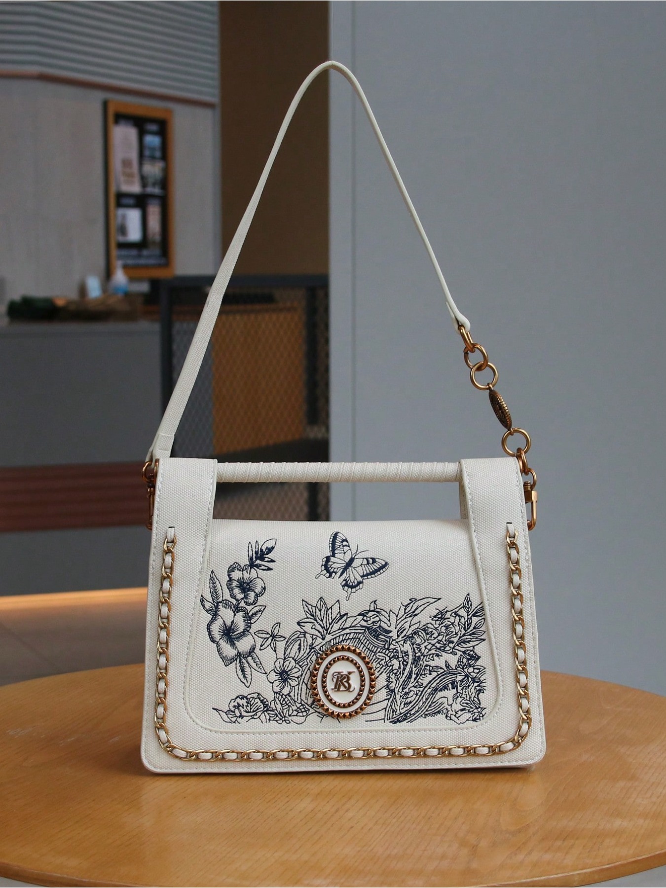 Vintage Fashion In Chinese - Sac à main vintage rétro à