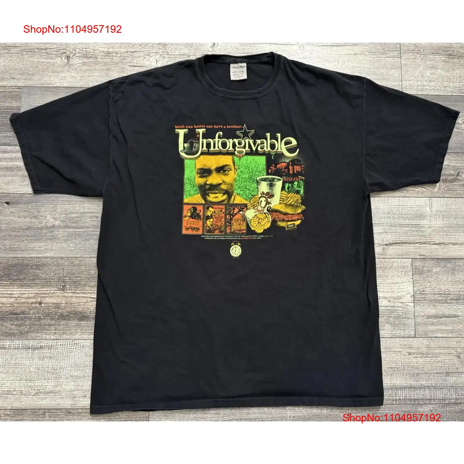 Vintage Fashion Youtubers - Inforgivable FSG t-shirt poulet Sandwich gaufre