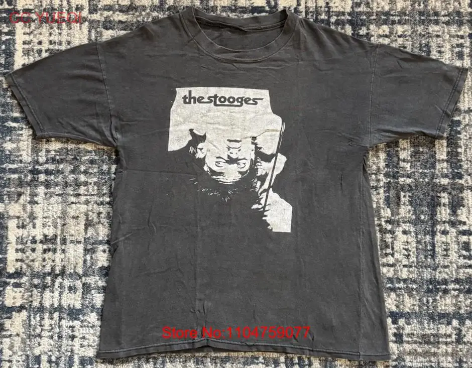 Band Tee Faded 90S - Vintage années 90 The Stooges Iggy
