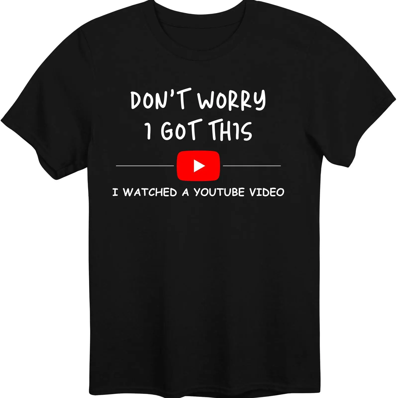 Vintage Fashion Youtubers - T-shirt certifié YouTube « Don't Worry