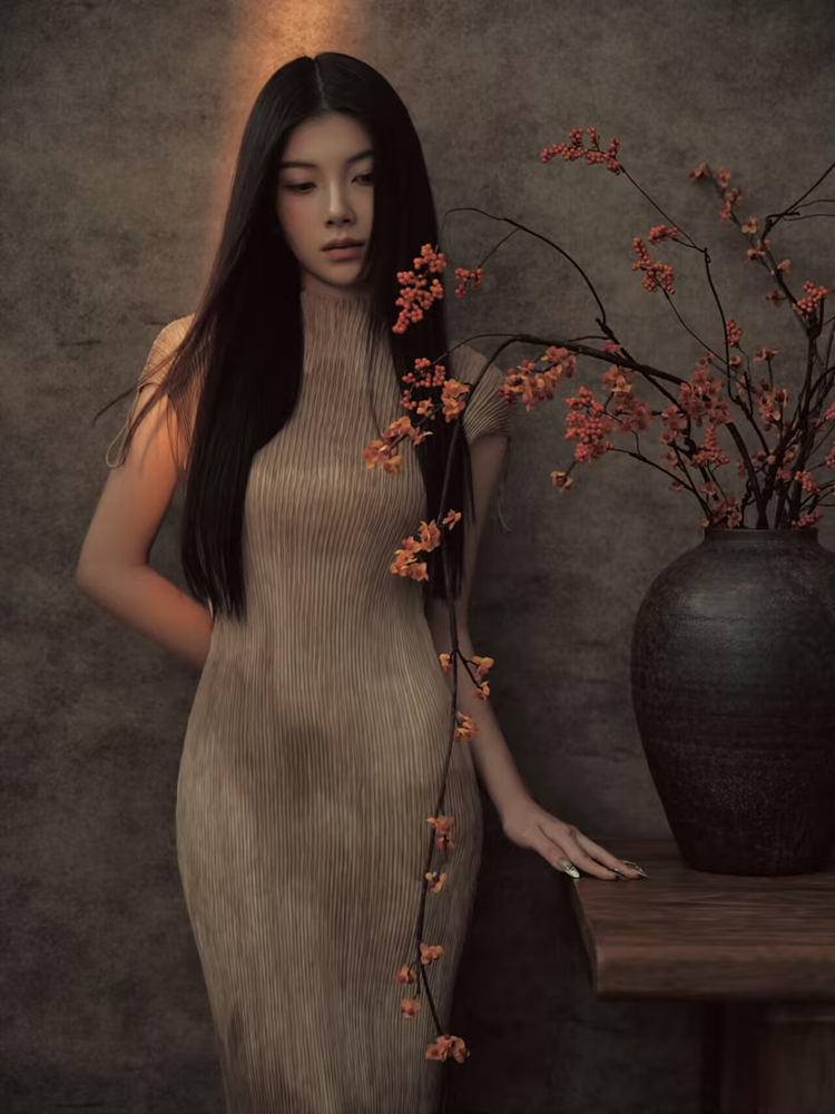 Vintage Fashion In Chinese - Nouveau 2026 – Costume de photographie