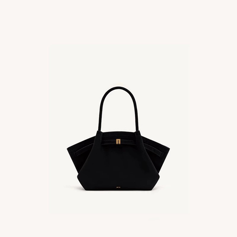 Vintage Fashion Ornaments - Sac à main en suède noir