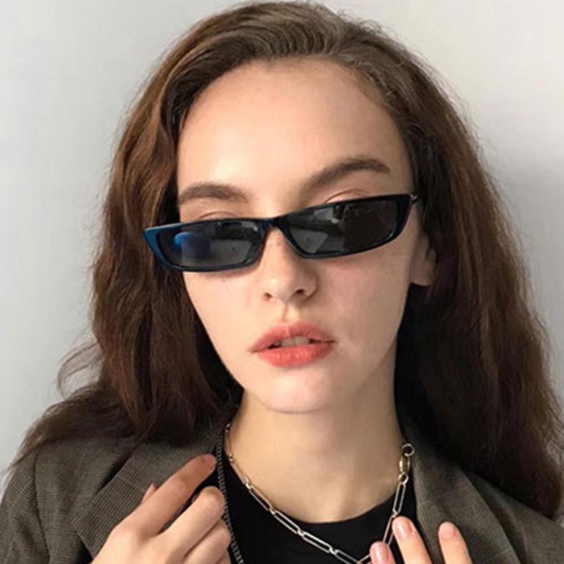 Vintage Fashion Trends - Lunettes de soleil rectangulaires tendance pour
