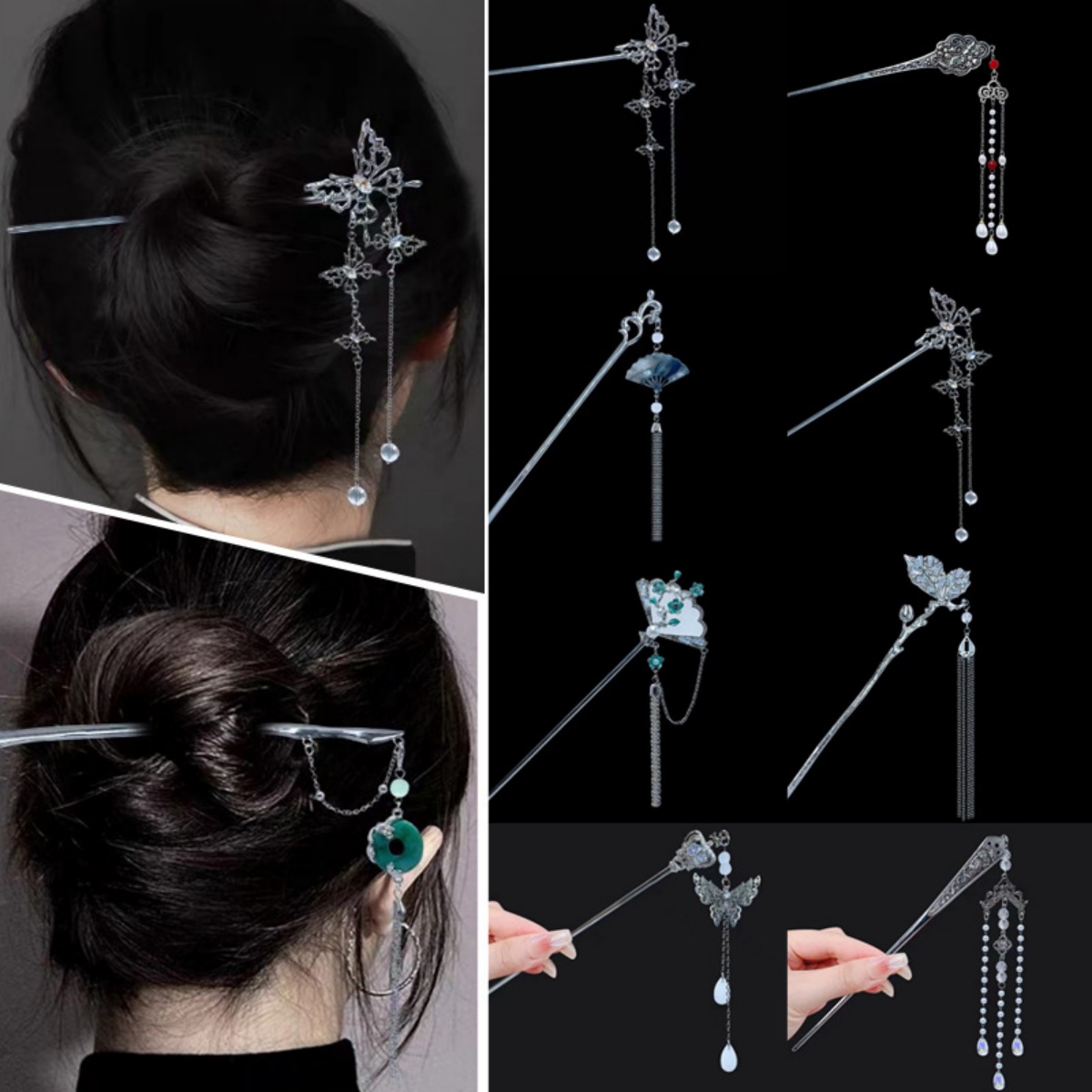 Vintage Fashion In Chinese - Épingle à cheveux de Style chinois