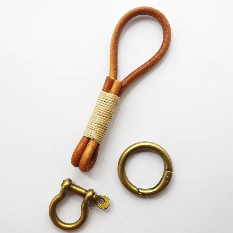 Porte-clés en cuir rétro en cu - Vintage Fashion Ornaments avis et prix