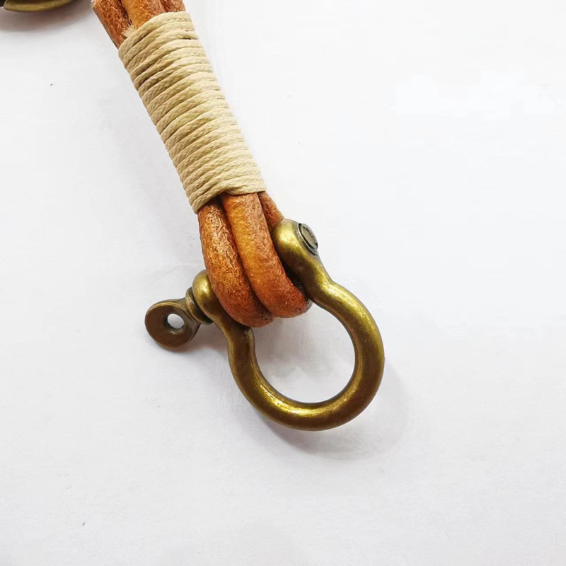 Porte-clés en cuir rétro en cu - Vintage Fashion Ornaments avis et prix