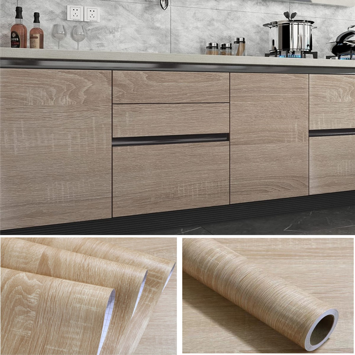 Autocollant mural en vinyle im - Vintage Fashion Wallpaper avis et prix