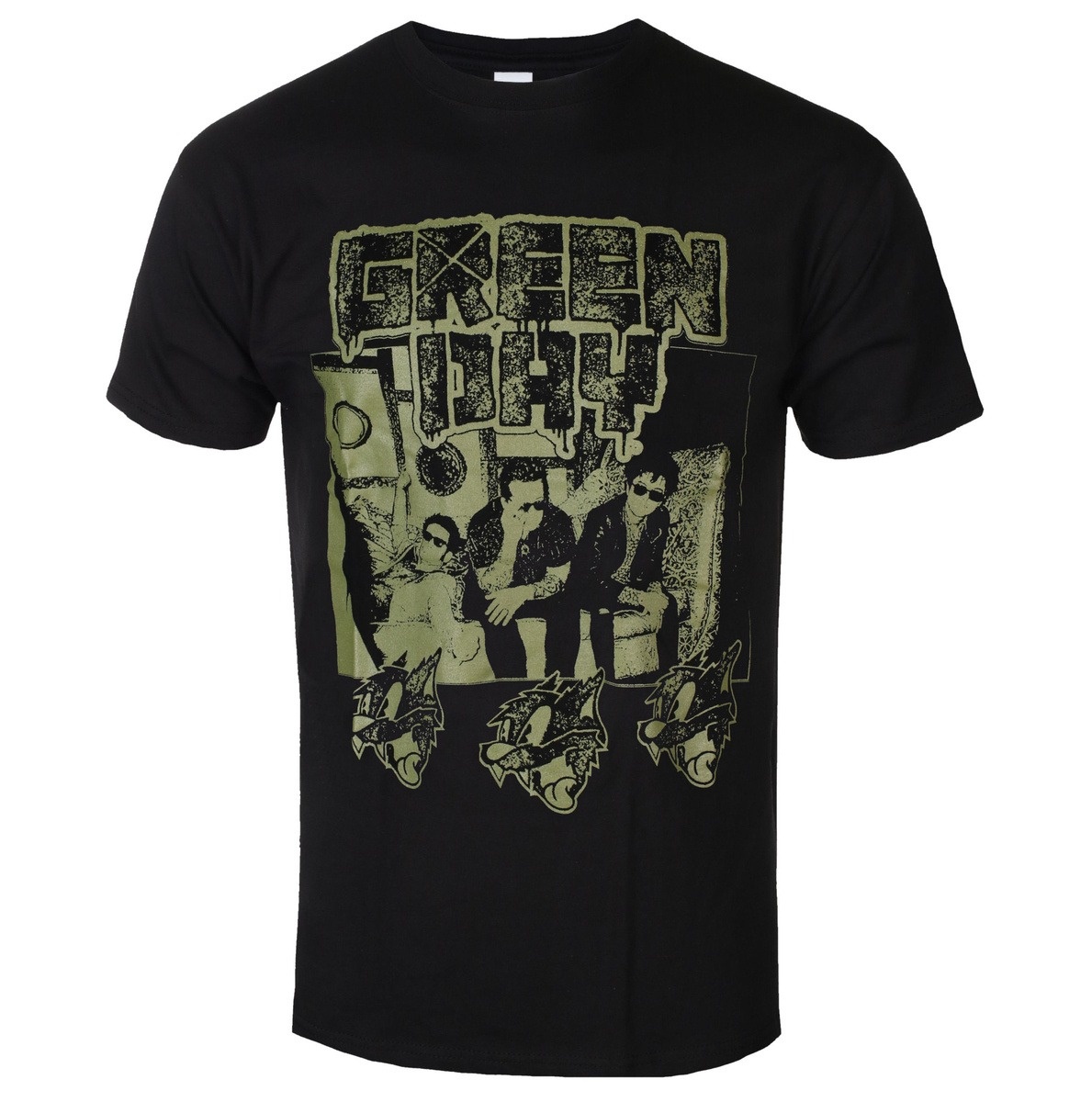 T-shirt unisexe Green Day impr - Band Tee Faded 90S avis et prix