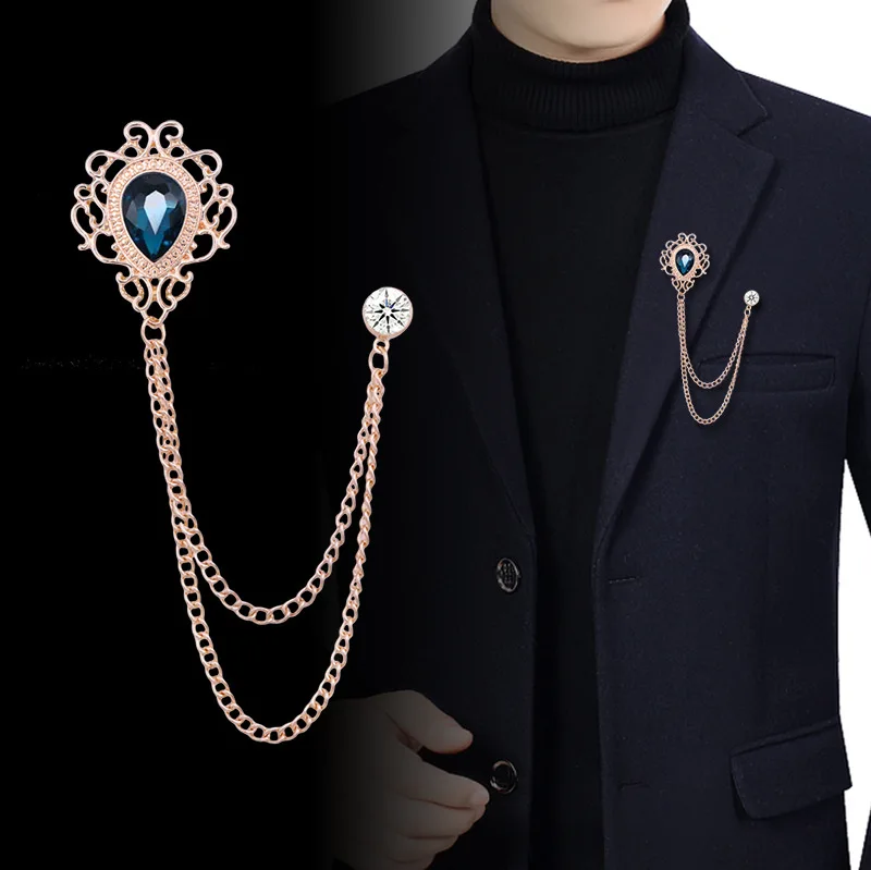 Épingle à revers en cristal st - Vintage Fashion Mens avis et prix