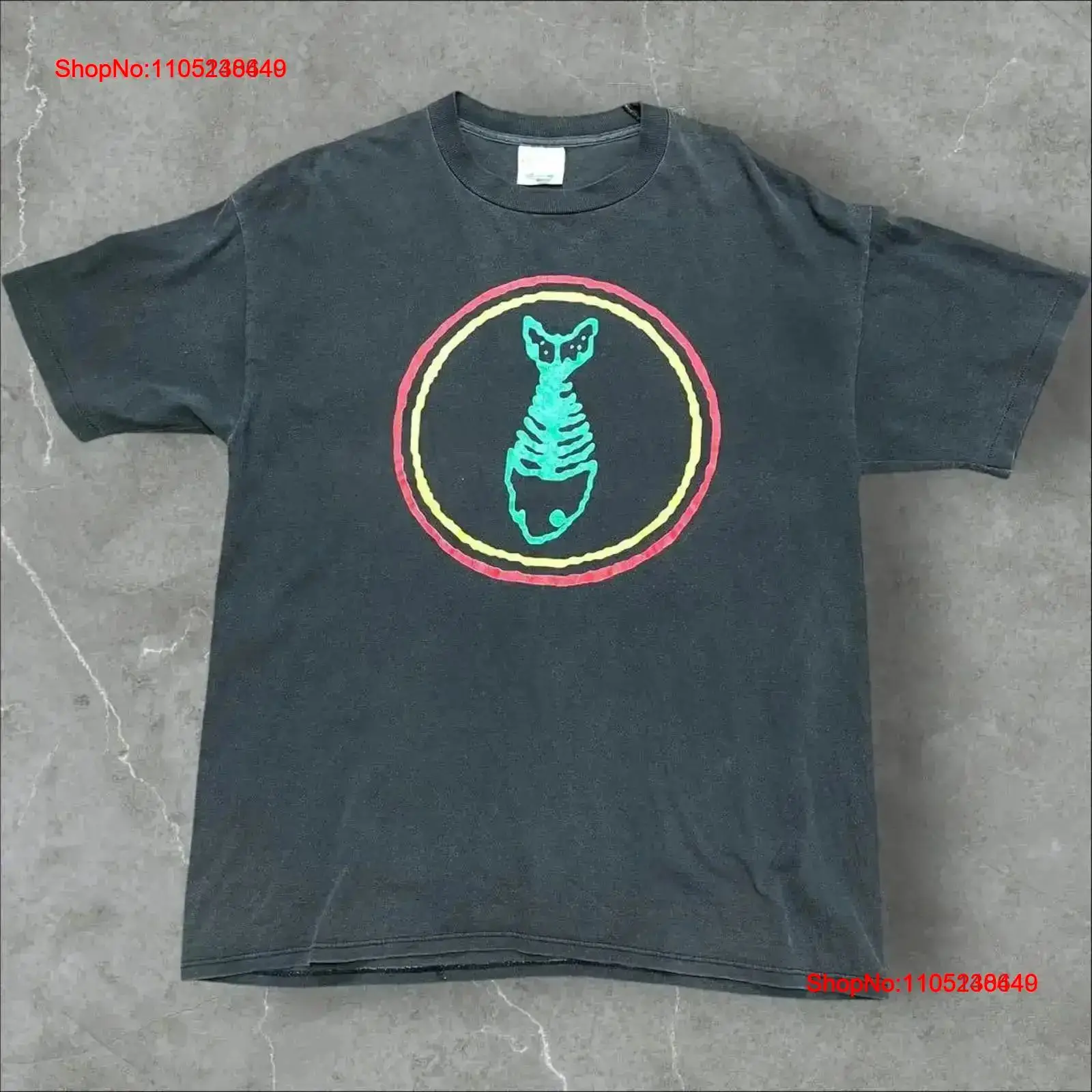 90S Fishbone Band T Shirt Vint - Band Tee Faded 90S avis et prix