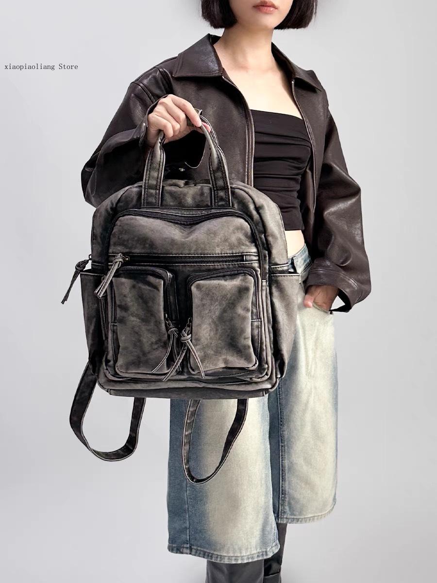 Sacs à dos de luxe en cuir Pu  - Vintage Fashion Trends avis et prix