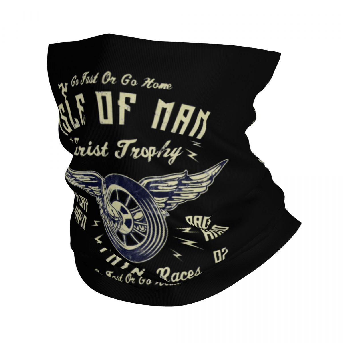 Bandana de cou imprimé Isle Of - Vintage Fashion Wheel avis et prix