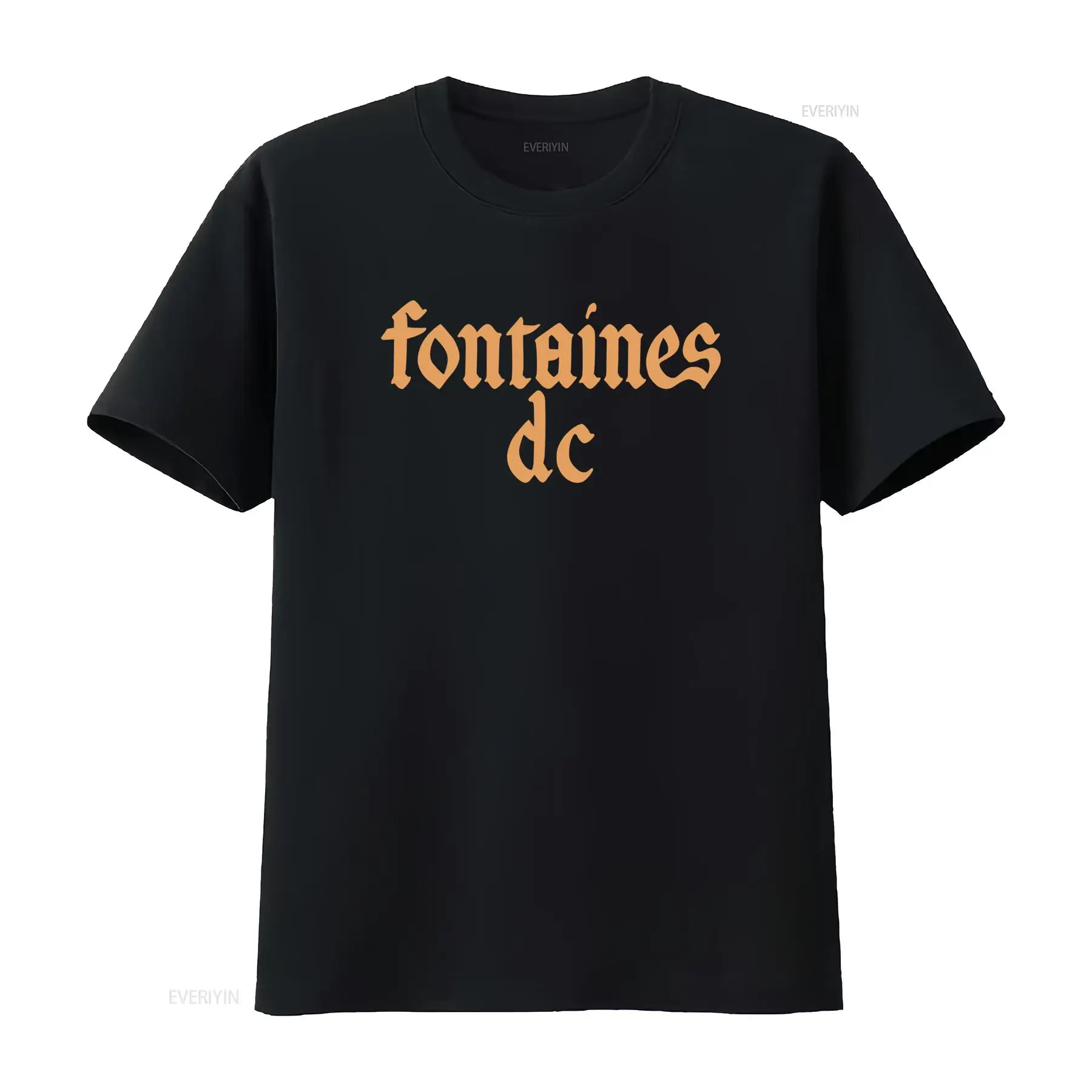 T-shirt noir « Gothic Logo » d - Vintage Fashion T Shirts avis et prix