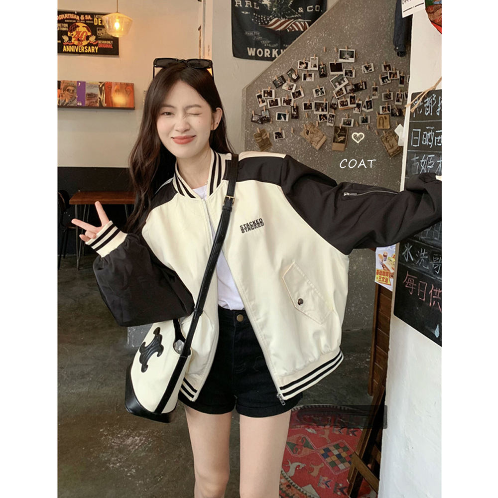 Vestes de baseball violettes p - Varsity Jacket Wool avis et prix