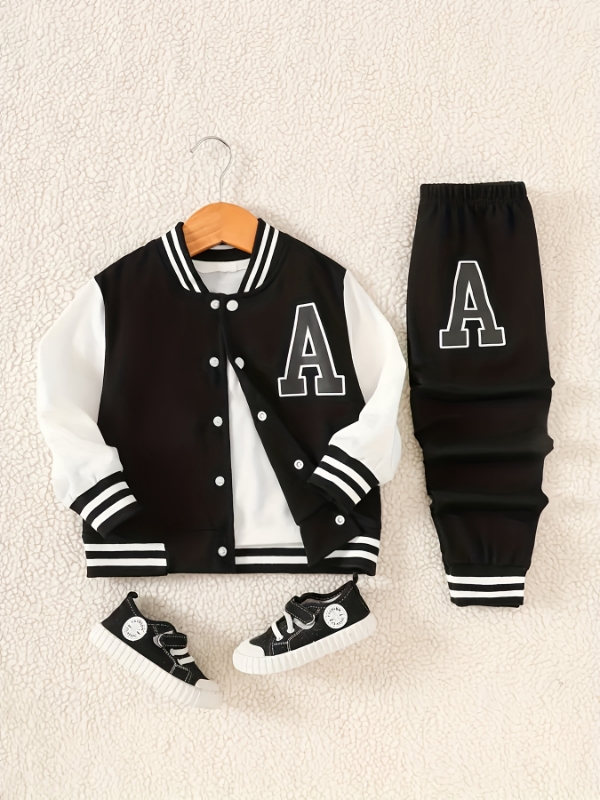 Ensemble deux pièces veste uni - Varsity Jacket Wool avis et prix
