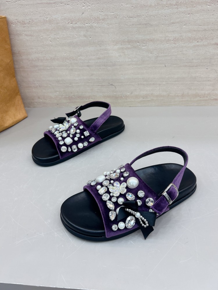 Sandales d'été décontractées p - Vintage Fashion Ladies avis et prix