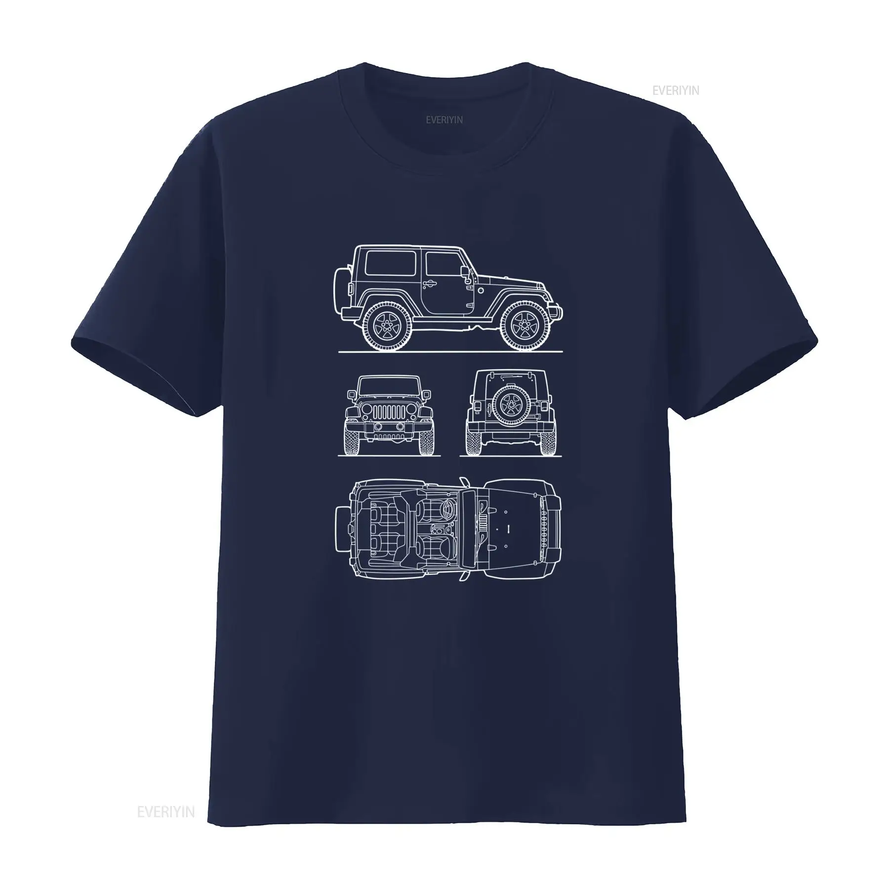 T-shirt pour hommes Off Road S - Vintage Fashion Drawings avis et prix