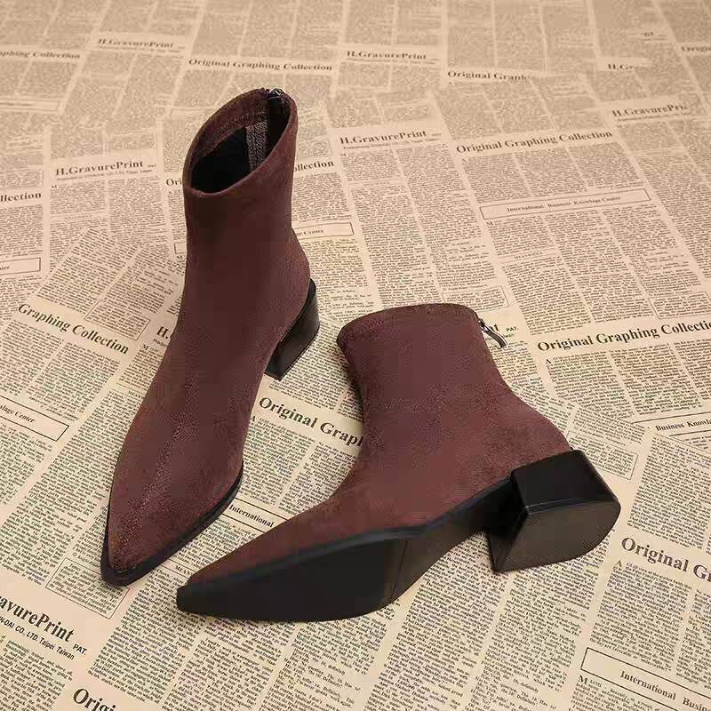 Nouvelles bottines modernes à  - Vintage Fashion Ladies avis et prix