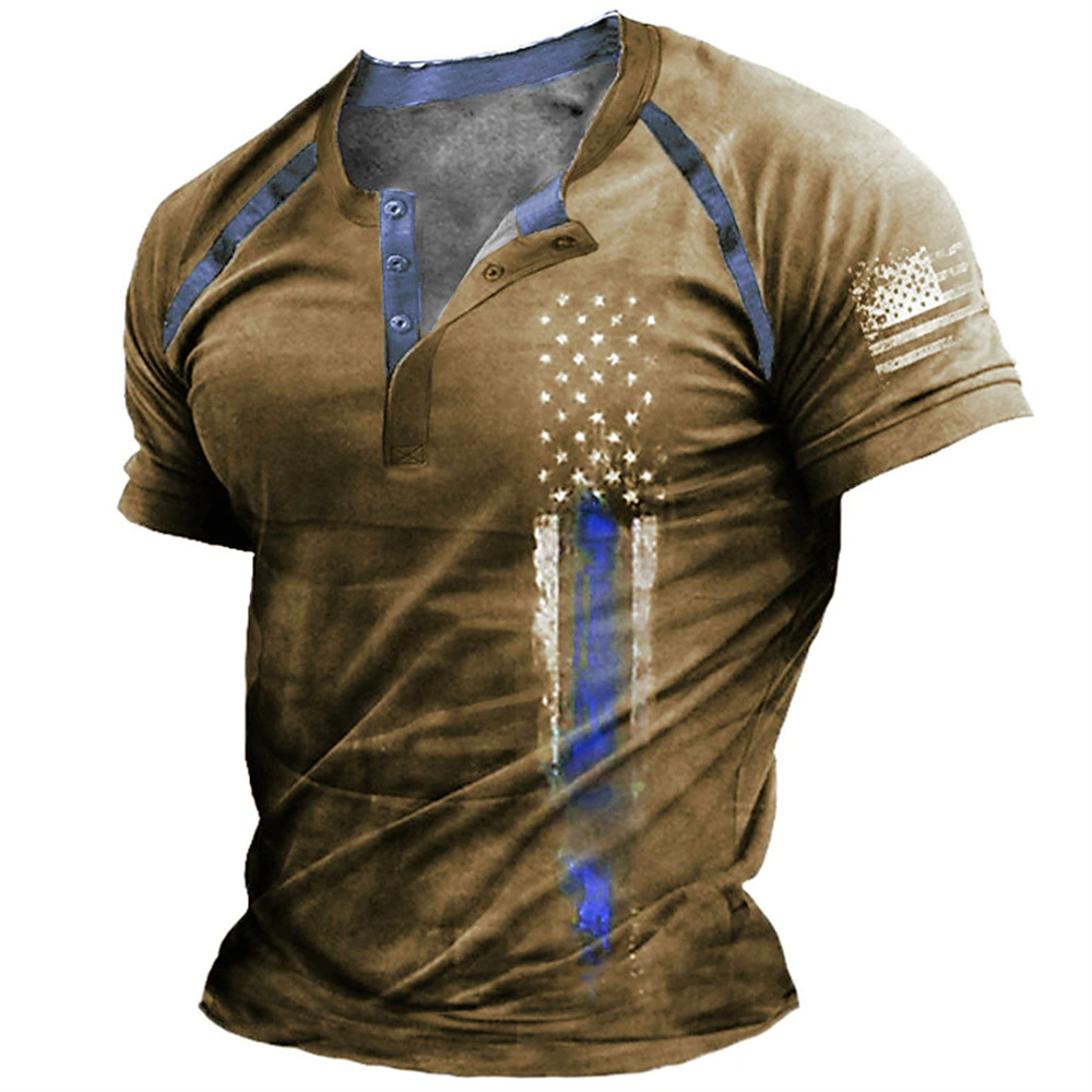 T-shirt décontracté pour homme - Vintage Fashion Mens avis et prix