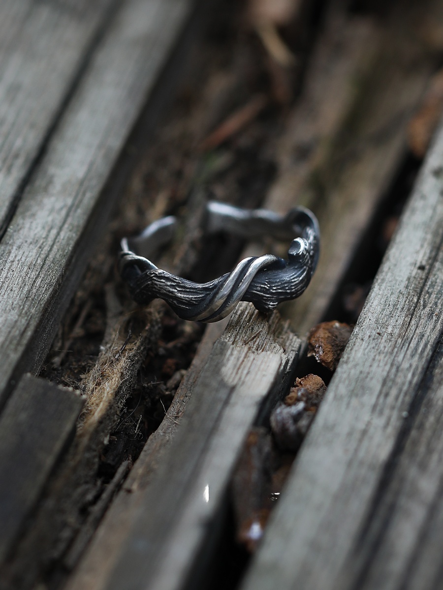 Bague ajustable en argent pur  - Vintage Fashion Art avis et prix