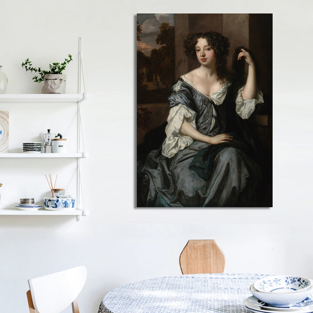 Affiche de portrait de femme d - Vintage Fashion Art avis et prix