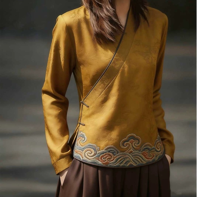 Chemisiers pour femmes de styl - Vintage Fashion In Chinese avis et prix