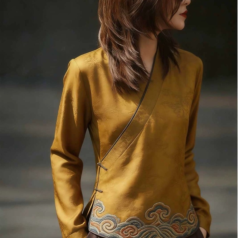 Chemisiers pour femmes de styl - Vintage Fashion In Chinese avis et prix