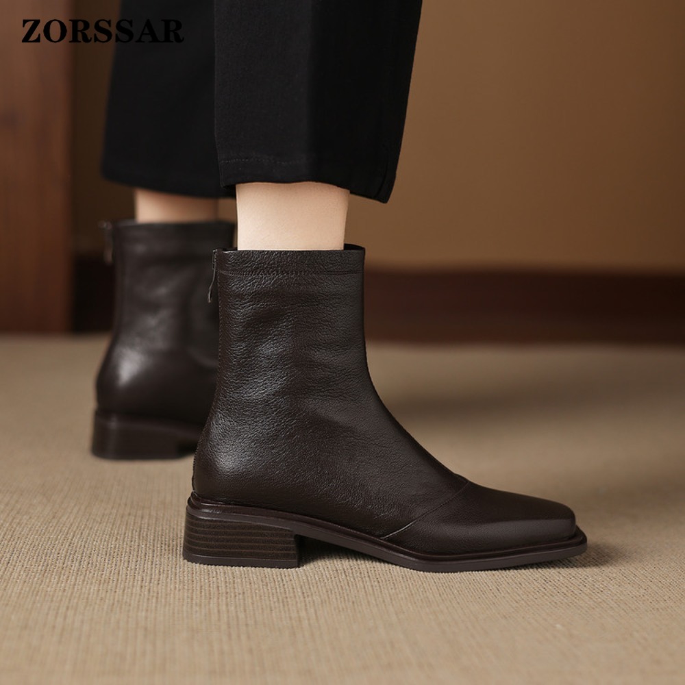 Bottines courtes élégantes pou - Vintage Fashion Ladies avis et prix