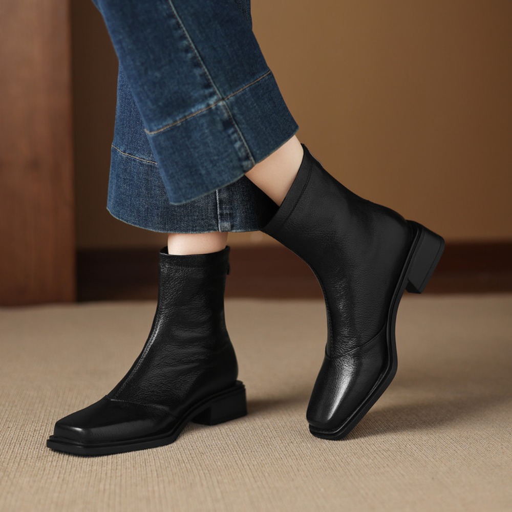 Bottines courtes élégantes pou - Vintage Fashion Ladies avis et prix
