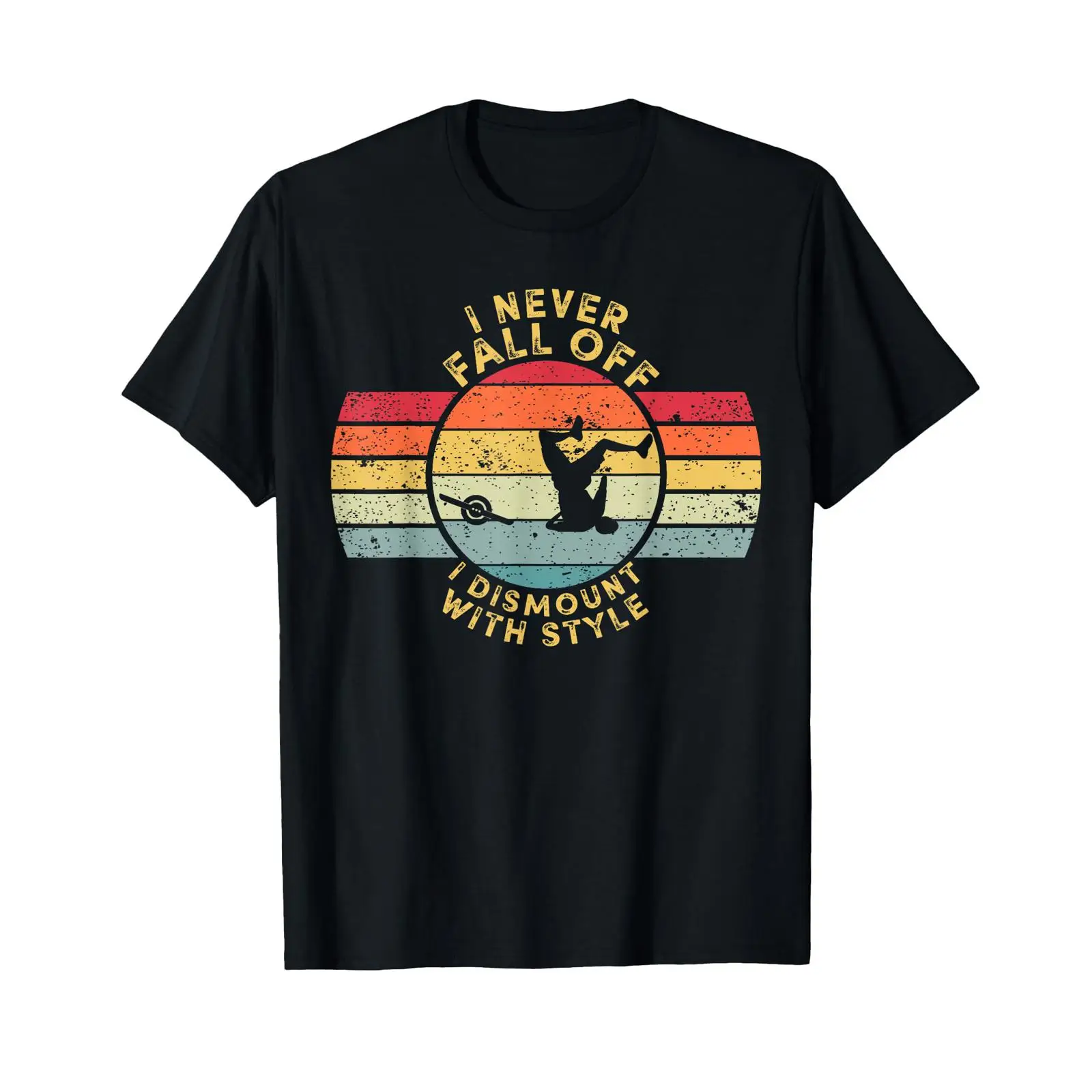 T-shirt vintage délavé « I Nev - Vintage Fashion Wheel avis et prix