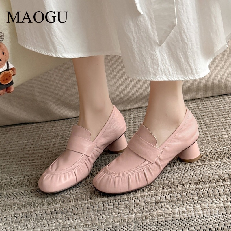 Mocassins en cuir souple pour  - Vintage Fashion Ladies avis et prix