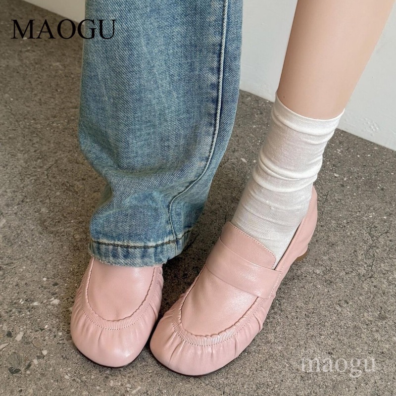 Mocassins en cuir souple pour  - Vintage Fashion Ladies avis et prix