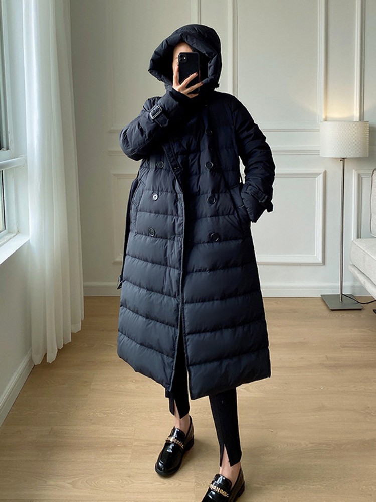 Pardessus à capuche ceinturé à - Vintage Windbreaker Nylon avis et prix