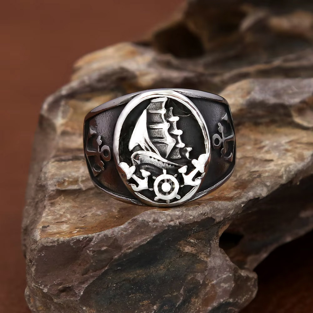 Bague Chevalière Vintage Nauti - Vintage Fashion Wheel avis et prix