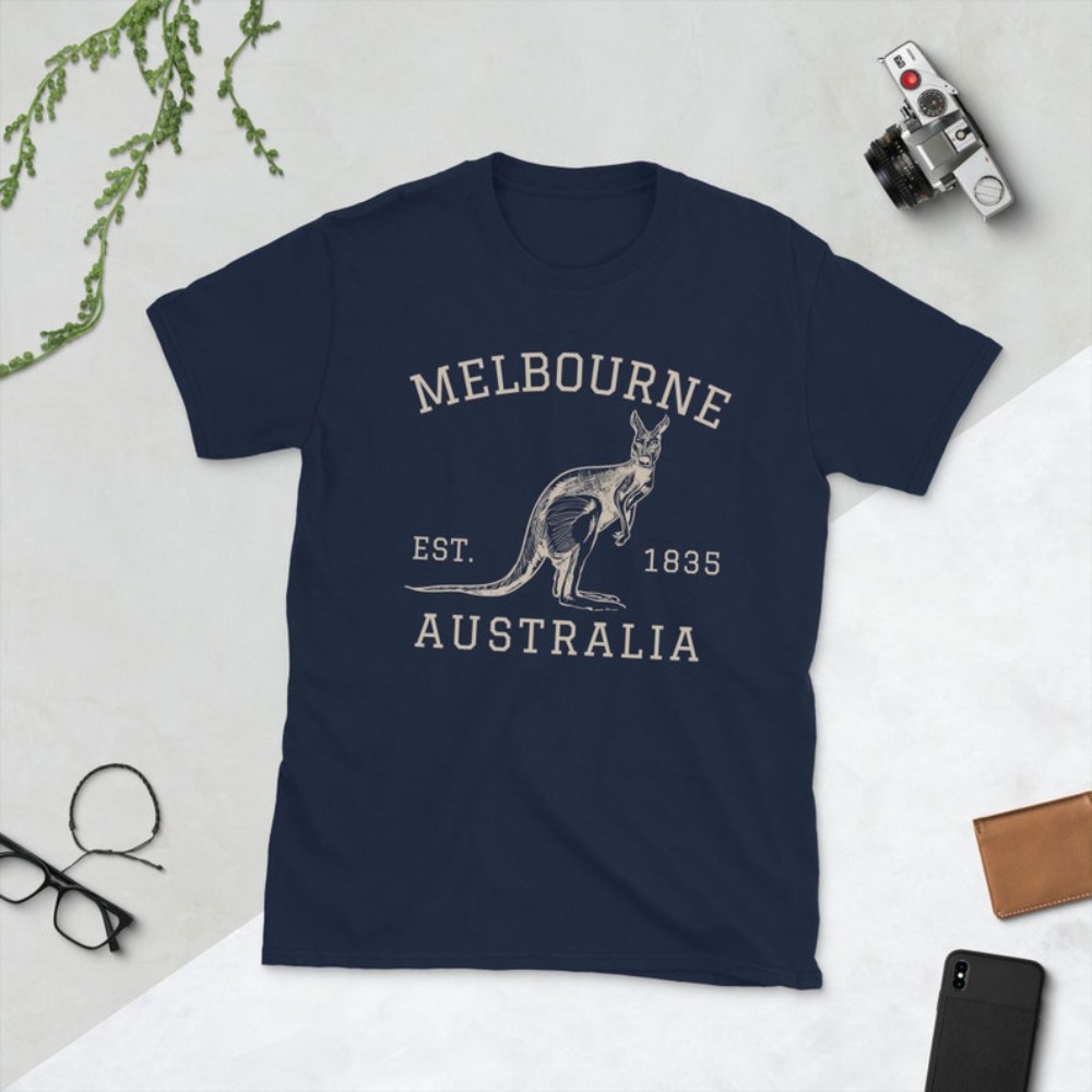 Melbourne australie T-Shirt au - Vintage Fashion Melbourne avis et prix