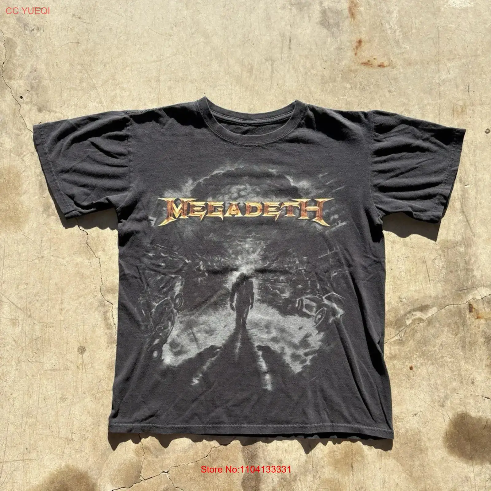 T-shirt vintage des années 90  - Band Tee Faded 90S avis et prix