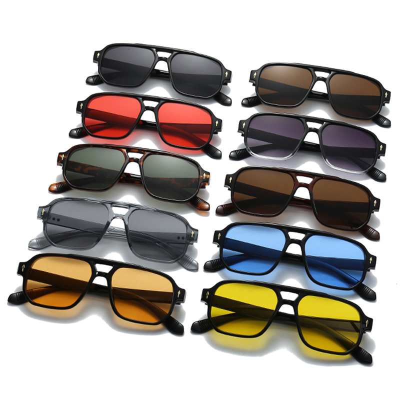 Lunettes de soleil carrées vin - Vintage Fashion Trends avis et prix